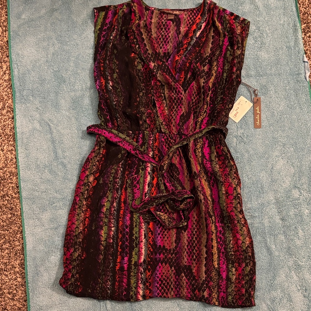 Charlie Jade Cache Multicolor Mini Dress